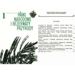 PARKI NARODOWE I REZERWATY PRZYRODY 17 PARKI NARODOWE I REZERWATY PRZYRODY 17