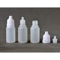 BUTELKA PLASTIKOWA Z KROPLOMIERZEM 15ml