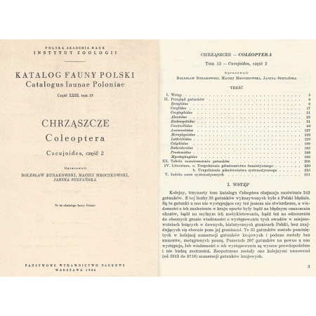 KATALOG FAUNY POLSKI - CUCUJOIDEA CZĘŚĆ 2