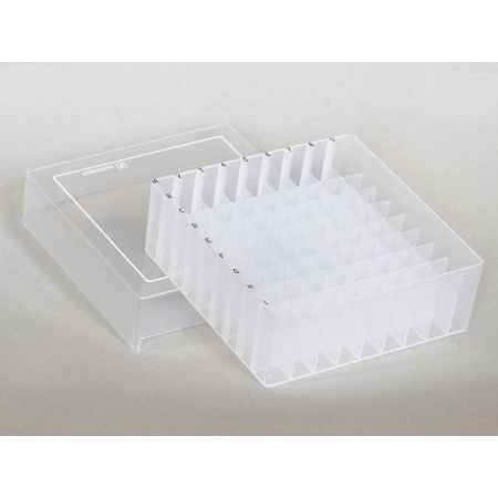 PLASTIKOWY POJEMNIK TRANSPORTOWY NA PROBÓWKI EPPENDORF 9x9