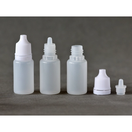 BUTELKA PLASTIKOWA Z KROPLOMIERZEM 15ml